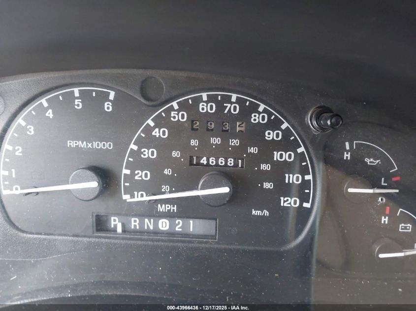 2001 Ford Ranger Edge/Xl/Xlt VIN: 1FTYR14U41PA86272 Lot: 43966436