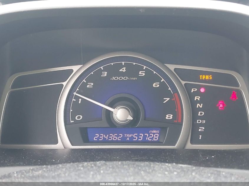 2009 Honda Civic Lx VIN: 19XFA16569E003540 Lot: 43966437