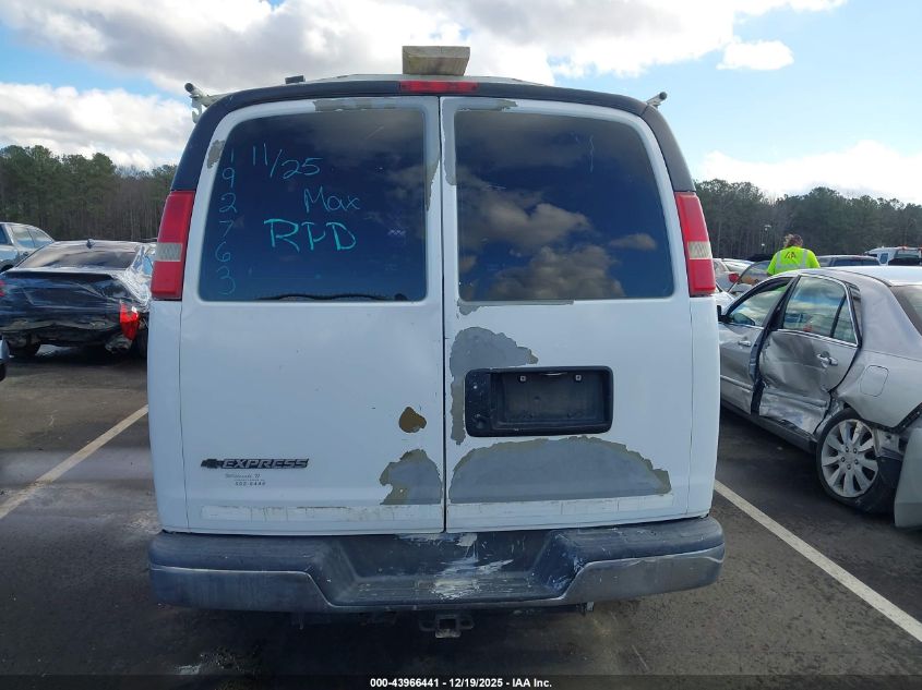 2008 Chevrolet Express Work Van VIN: 1GCFG15X181192763 Lot: 43966441