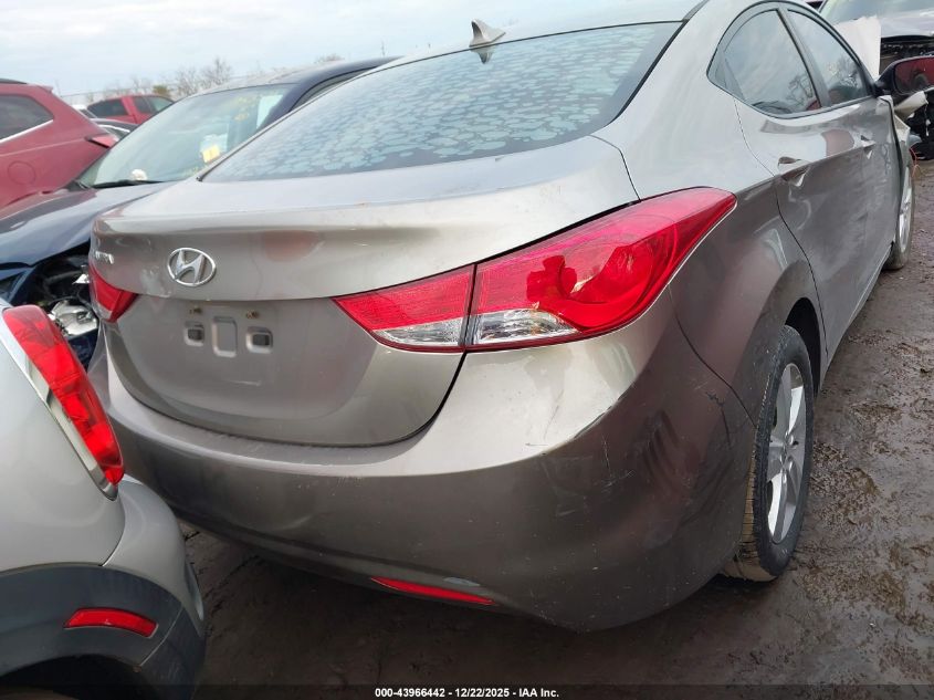 2013 Hyundai Elantra Gls VIN: 5NPDH4AE0DH357344 Lot: 43966442