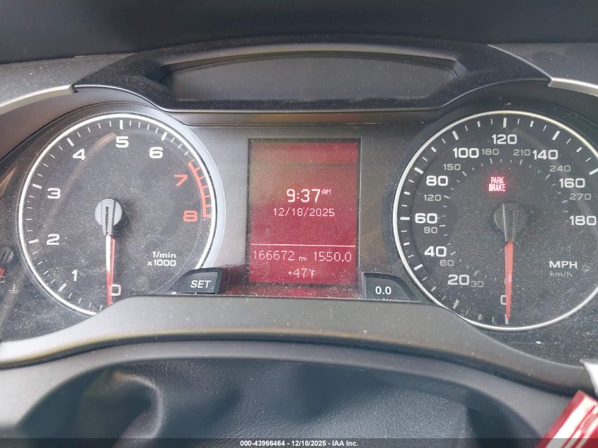 2012 Audi A4 2.0T Premium VIN: WAUHFAFL0CN007723 Lot: 43966464