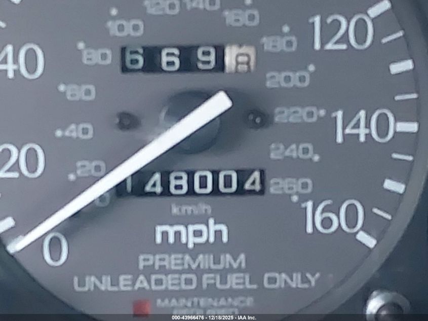 1996 Acura 3.2Tl VIN: JH4UA364XTC005363 Lot: 43966476