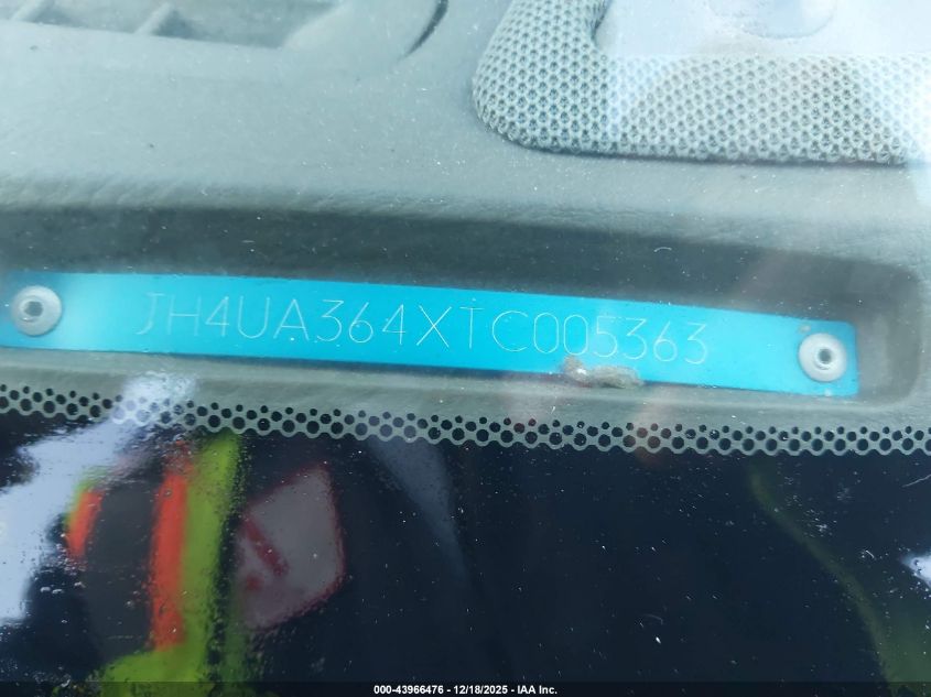 1996 Acura 3.2Tl VIN: JH4UA364XTC005363 Lot: 43966476