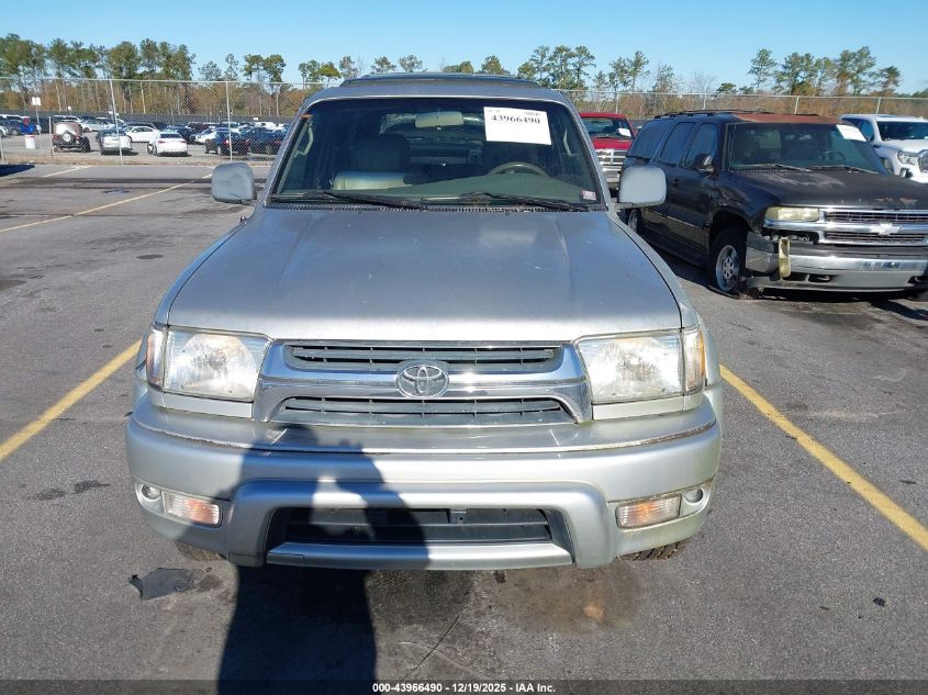 2002 Toyota 4Runner Limited V6 VIN: JT3HN87R820381935 Lot: 43966490