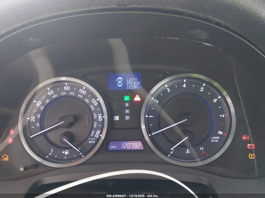 2011 Lexus Is 350 VIN: JTHBE5C23B5026035 Lot: 43966497