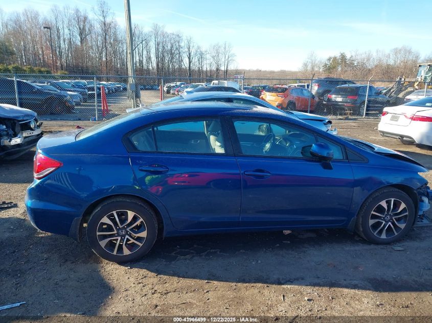 2013 Honda Civic Ex-L VIN: 2HGFB2F99DH550192 Lot: 43966499