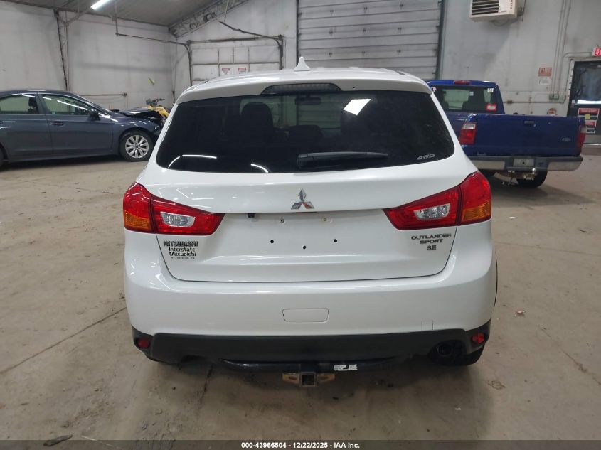 2017 Mitsubishi Outlander Sport 2.4 Se VIN: JA4AR3AW1HZ020659 Lot: 43966504