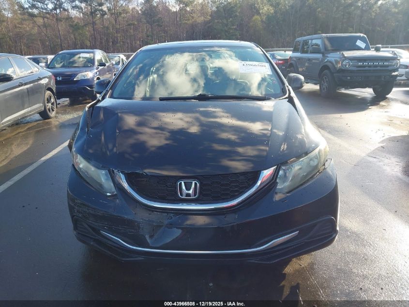 2013 Honda Civic Ex VIN: 2HGFB2F80DH523700 Lot: 43966508