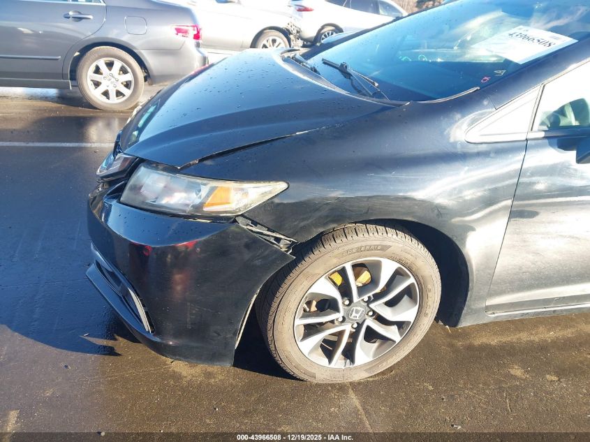 2013 Honda Civic Ex VIN: 2HGFB2F80DH523700 Lot: 43966508