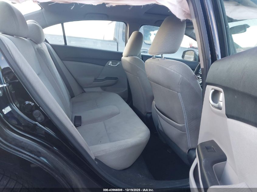 2013 Honda Civic Ex VIN: 2HGFB2F80DH523700 Lot: 43966508