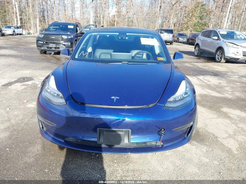 2019 Tesla Model 3 Long Range/Performance VIN: 5YJ3E1EB0KF408596 Lot: 43966513