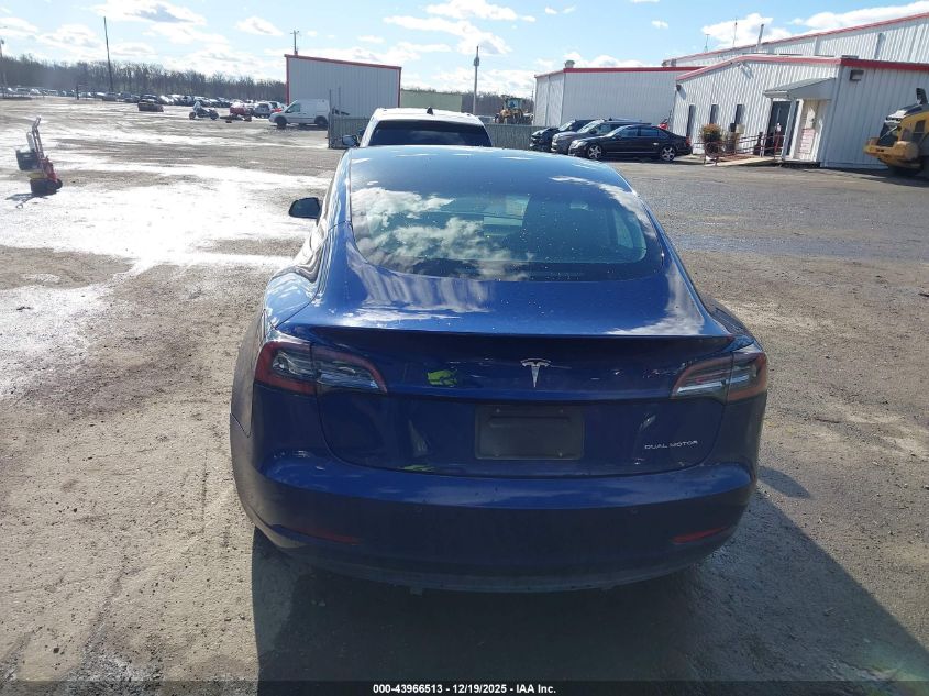 2019 Tesla Model 3 Long Range/Performance VIN: 5YJ3E1EB0KF408596 Lot: 43966513