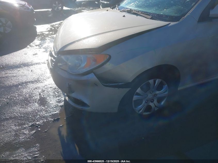 2010 Hyundai Elantra Gls VIN: KMHDU4AD1AU195109 Lot: 43966525