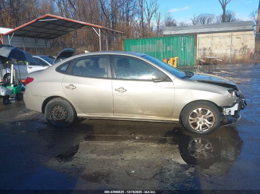 2010 Hyundai Elantra Gls VIN: KMHDU4AD1AU195109 Lot: 43966525