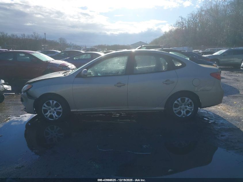 2010 Hyundai Elantra Gls VIN: KMHDU4AD1AU195109 Lot: 43966525