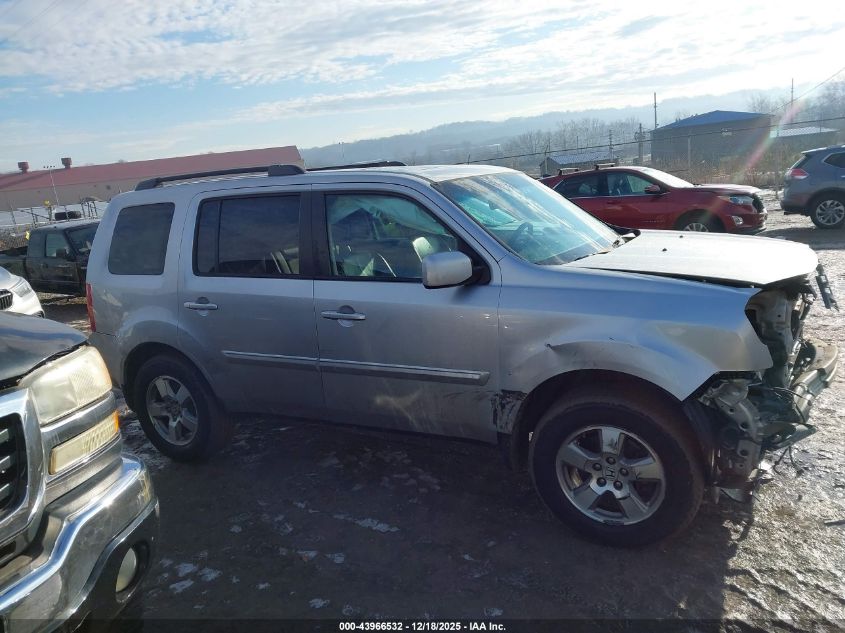 2011 Honda Pilot Ex-L VIN: 5FNYF4H67BB055776 Lot: 43966532