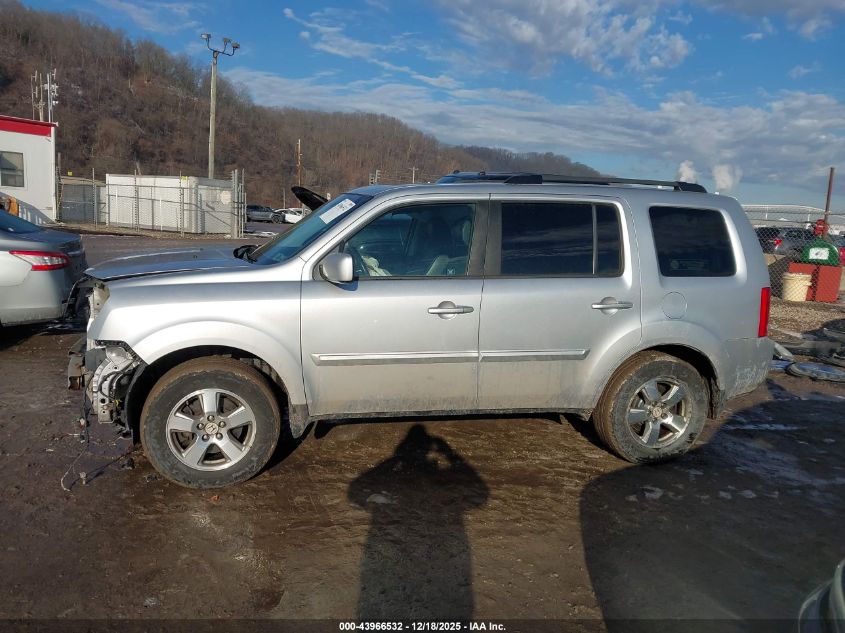2011 Honda Pilot Ex-L VIN: 5FNYF4H67BB055776 Lot: 43966532