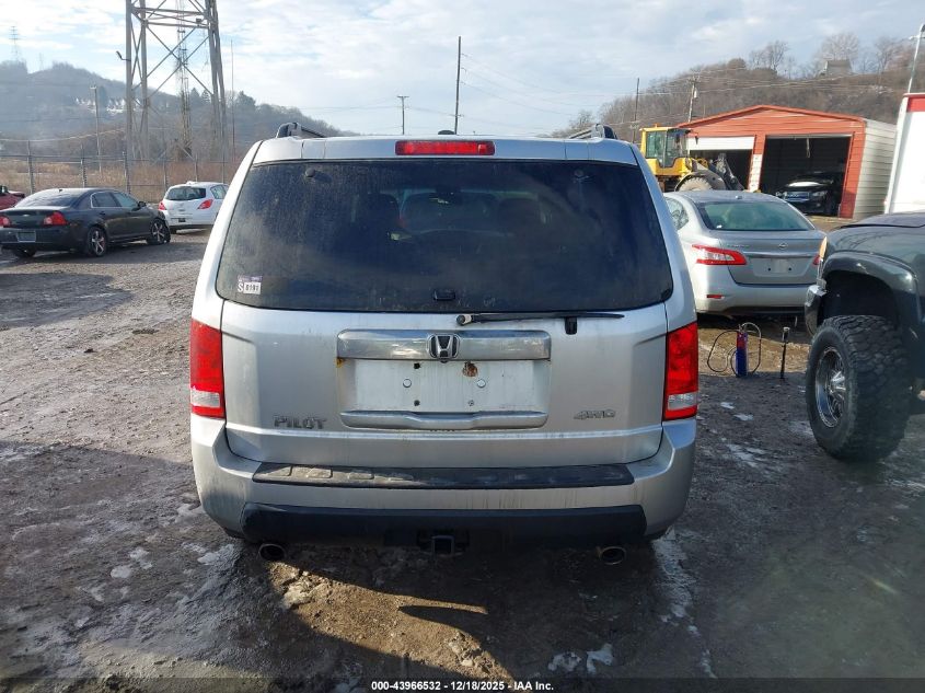 2011 Honda Pilot Ex-L VIN: 5FNYF4H67BB055776 Lot: 43966532
