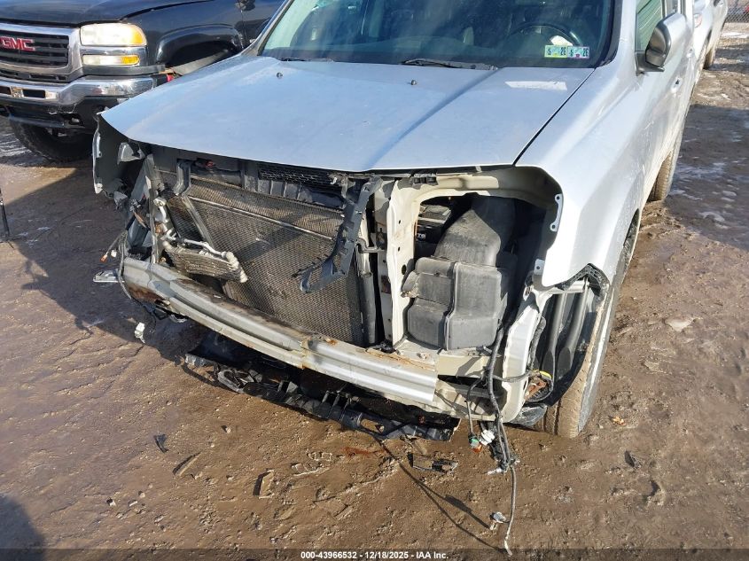 2011 Honda Pilot Ex-L VIN: 5FNYF4H67BB055776 Lot: 43966532