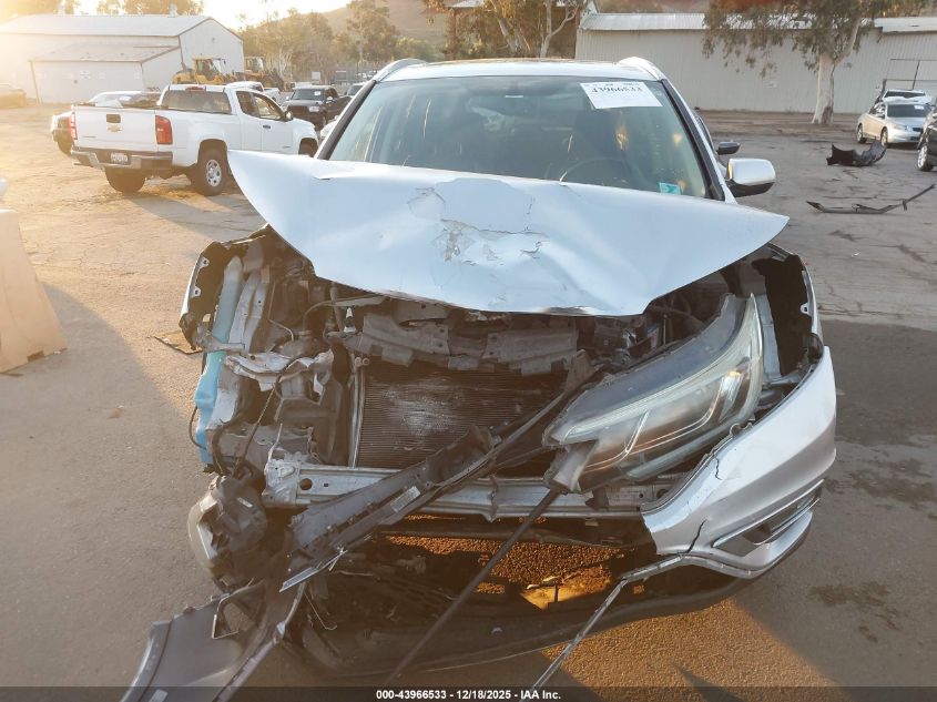 2016 Honda Cr-V Ex-L VIN: 2HKRM3H71GH535530 Lot: 43966533