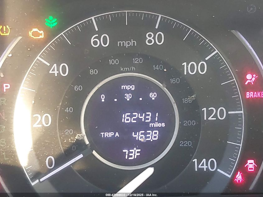 2016 Honda Cr-V Ex-L VIN: 2HKRM3H71GH535530 Lot: 43966533