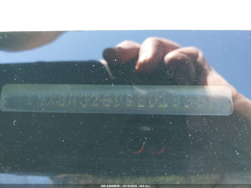 2008 Toyota Corolla Ce VIN: 1NXBR32E98Z018358 Lot: 43966536