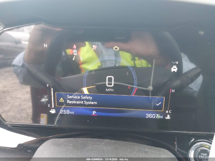 2025 Chevrolet Trax Fwd 2Rs VIN: KL77LJEP0SC137293 Lot: 43966538