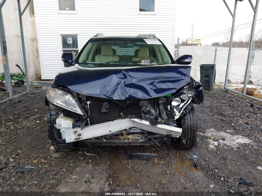 2013 Lexus Rx 350 VIN: 2T2BK1BA6DC179277 Lot: 43966542