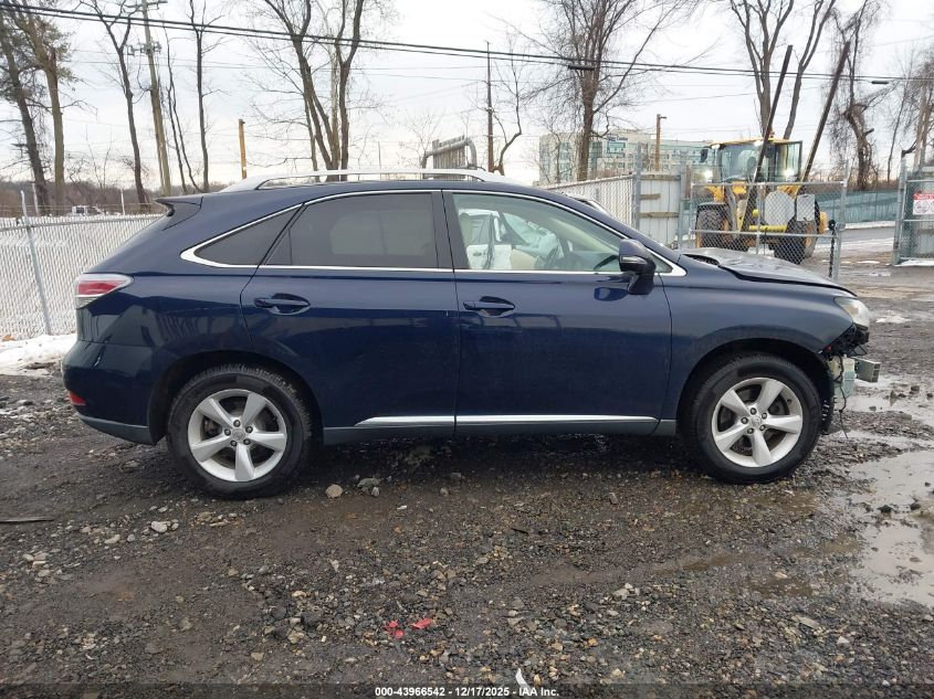 2013 Lexus Rx 350 VIN: 2T2BK1BA6DC179277 Lot: 43966542