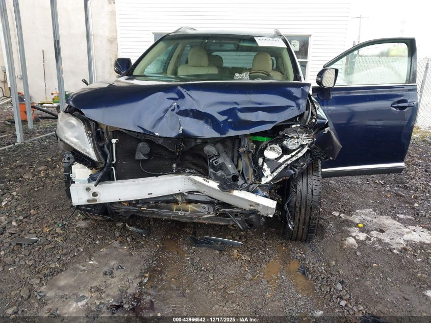 2013 Lexus Rx 350 VIN: 2T2BK1BA6DC179277 Lot: 43966542