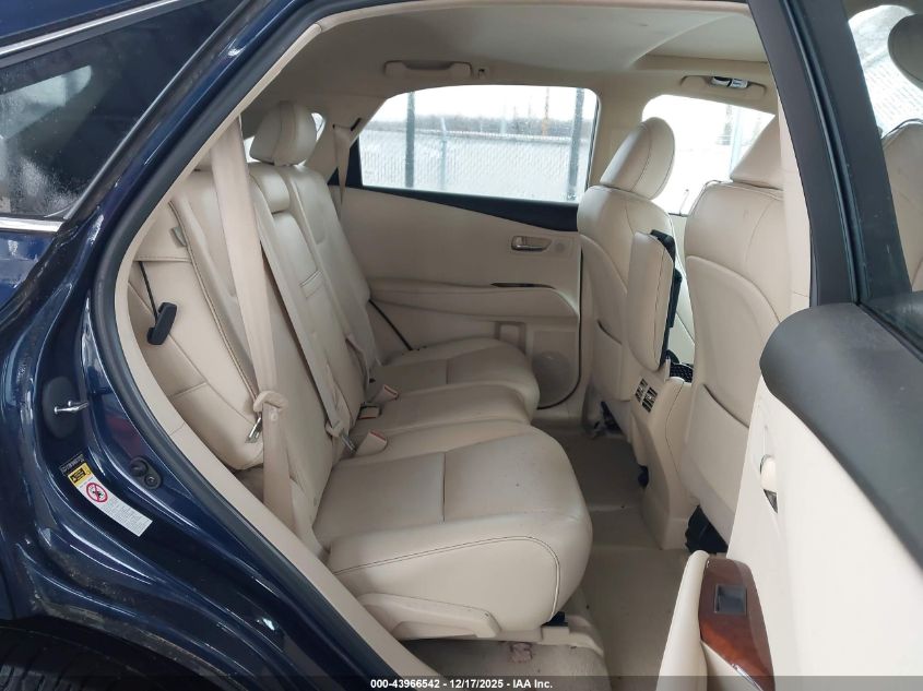 2013 Lexus Rx 350 VIN: 2T2BK1BA6DC179277 Lot: 43966542