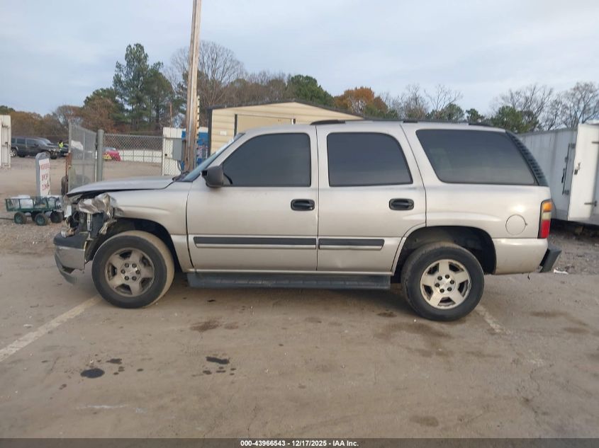 2004 Chevrolet Tahoe Ls VIN: 1GNEC13V64J215903 Lot: 43966543
