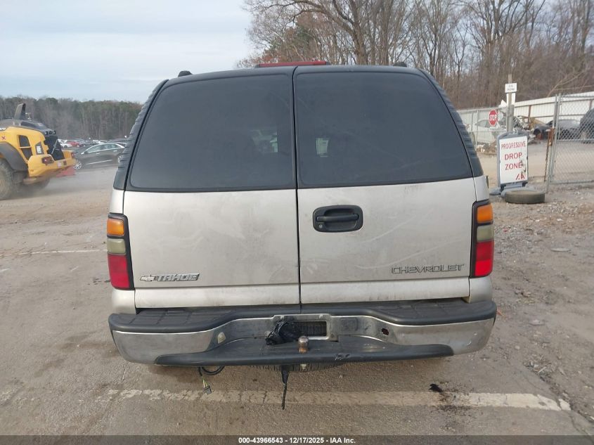 2004 Chevrolet Tahoe Ls VIN: 1GNEC13V64J215903 Lot: 43966543