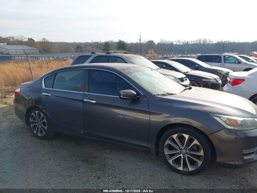 2013 Honda Accord Sport VIN: 1HGCR2F52DA206830 Lot: 43966545