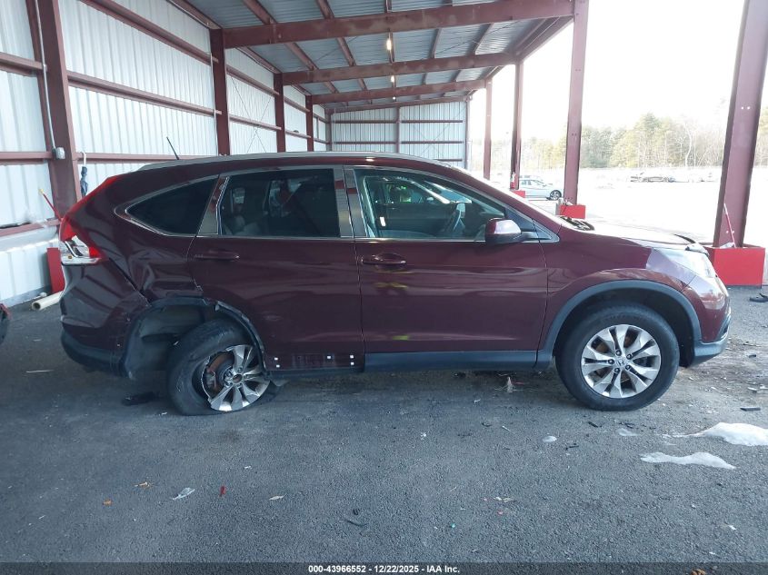 2014 Honda Cr-V Ex-L VIN: 5J6RM4H77EL115666 Lot: 43966552