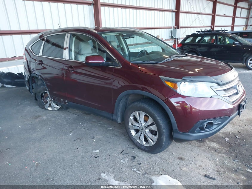 5J6RM4H77EL115666 2014 Honda Cr-V Ex-L auction photo 1