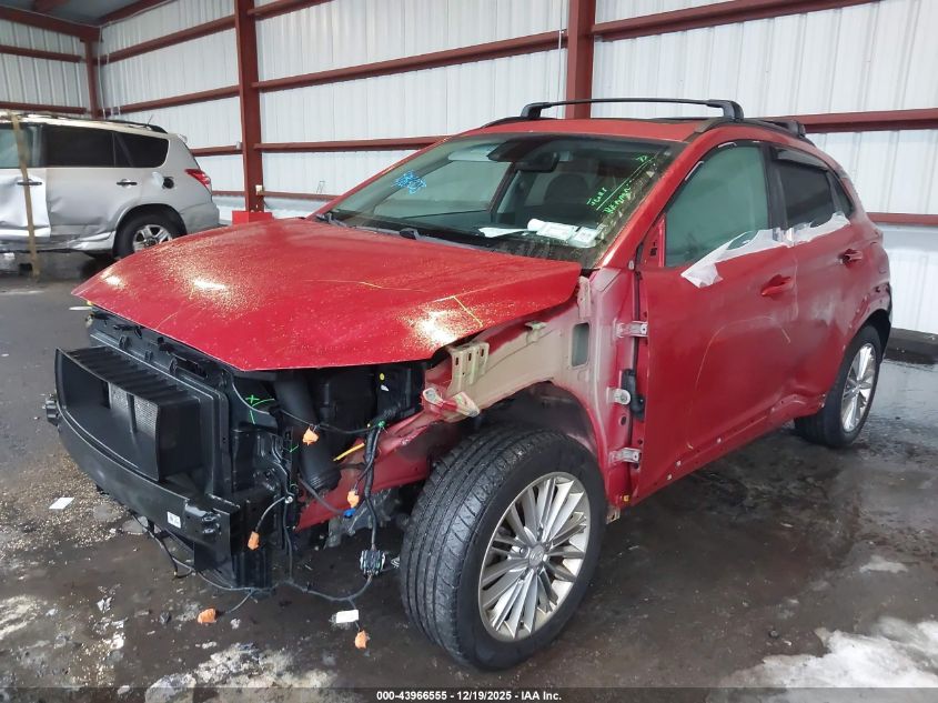 2021 Hyundai Kona Sel Plus VIN: KM8K6CAA1MU600259 Lot: 43966555