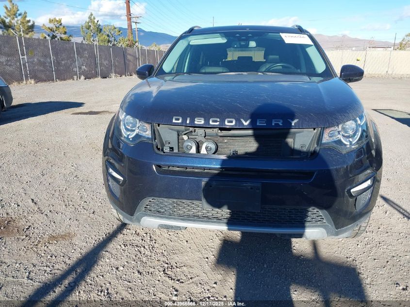 2016 Land Rover Discovery Sport Hse VIN: SALCR2BG4GH609119 Lot: 43966566