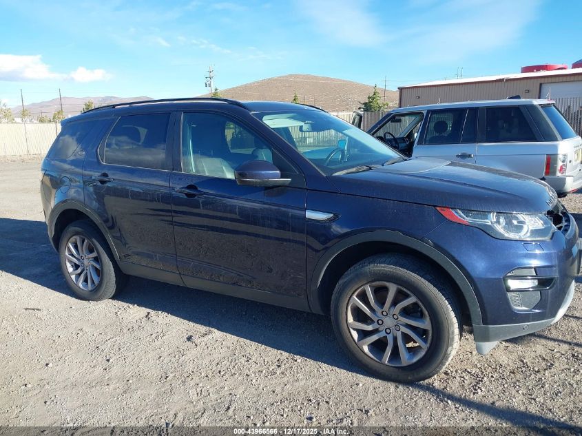 2016 Land Rover Discovery Sport Hse VIN: SALCR2BG4GH609119 Lot: 43966566