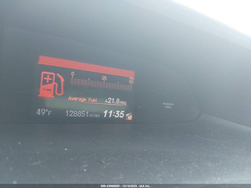 2013 Honda Civic Si VIN: 2HGFG4A58DH705784 Lot: 43966569