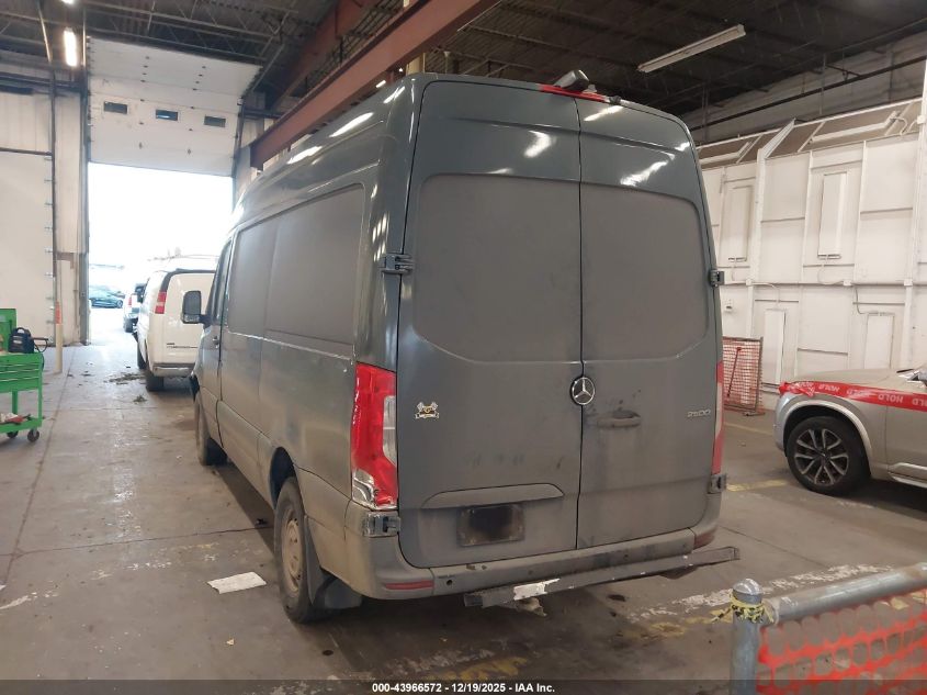 2019 Mercedes-Benz Sprinter 2500 Standard Roof V6 VIN: WD4PF0CD3KP053299 Lot: 43966572