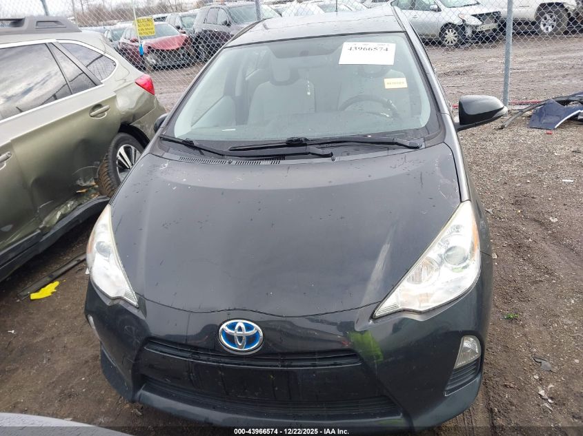 2014 Toyota Prius C One VIN: JTDKDTB33E1064041 Lot: 43966574