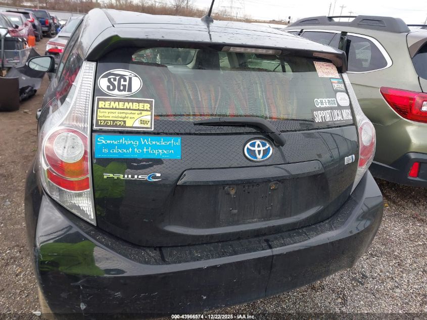 2014 Toyota Prius C One VIN: JTDKDTB33E1064041 Lot: 43966574