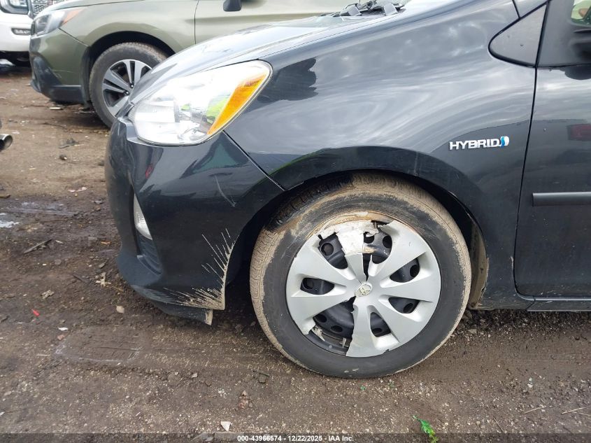 2014 Toyota Prius C One VIN: JTDKDTB33E1064041 Lot: 43966574