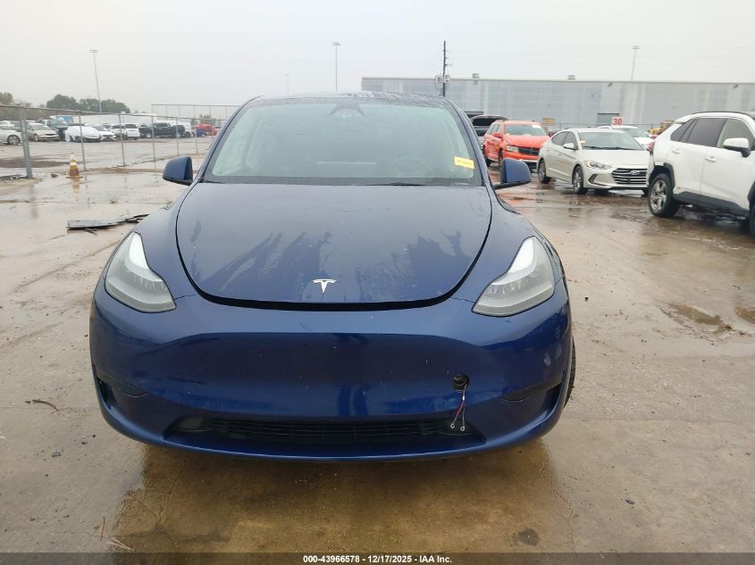 2024 Tesla Model Y Long Range Dual Motor All-Wheel Drive/Rwd VIN: 7SAYGDED7RF045844 Lot: 43966578