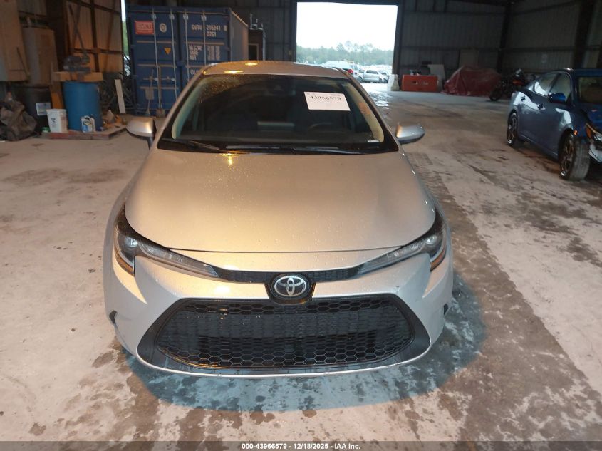 2022 Toyota Corolla Le VIN: 5YFEPMAE3NP292615 Lot: 43966579