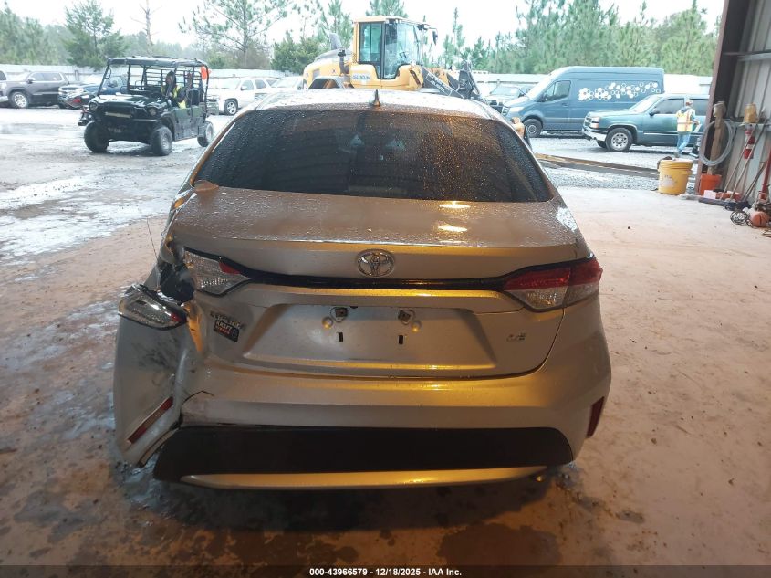 2022 Toyota Corolla Le VIN: 5YFEPMAE3NP292615 Lot: 43966579