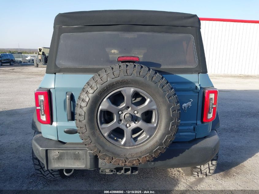 2021 Ford Bronco Big Bend VIN: 1FMDE5BH8MLA97242 Lot: 43966580