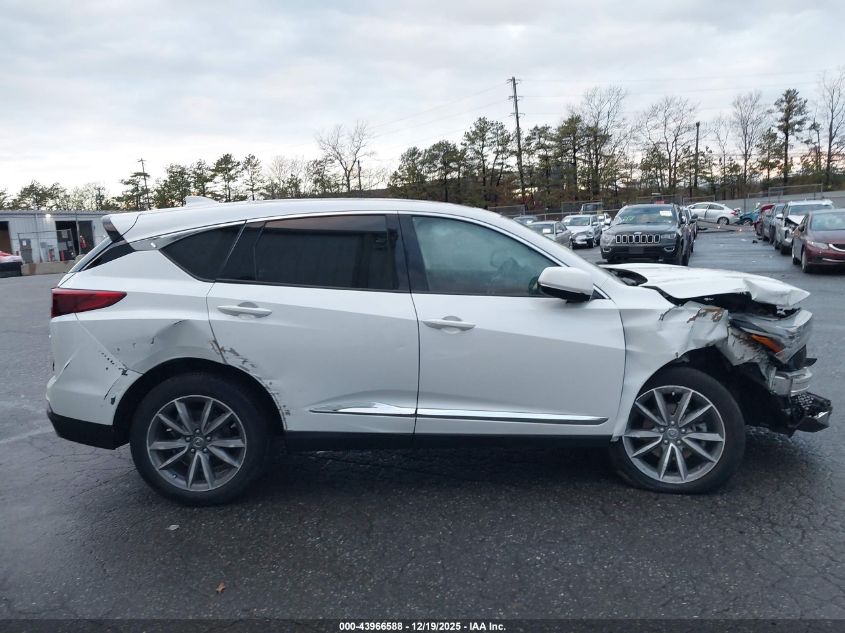 2022 Acura Rdx Technology Package VIN: 5J8TC2H5XNL005567 Lot: 43966588