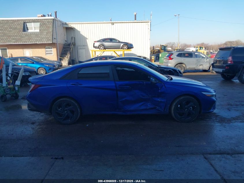 2026 Hyundai Elantra Sel Sport VIN: KMHLM4DG5TU100250 Lot: 43966589